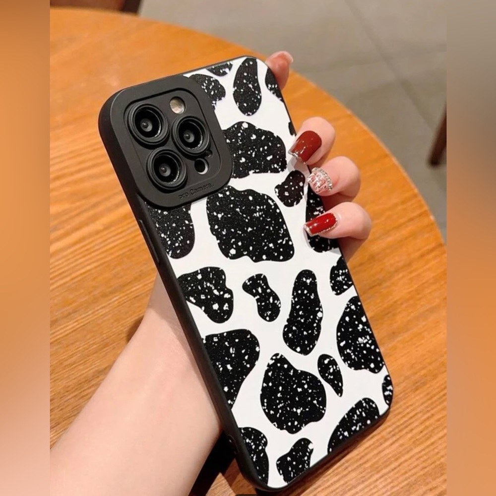 New iPhone Cow Print Phone Case